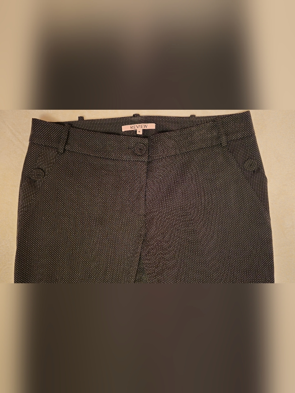 Review Women's Charcoal Pants, Size AU14
